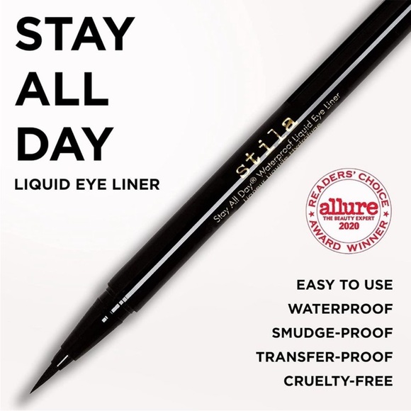 Stila Stay All Day Matte Waterproof Liquid Eyeliner in Intense Black - Picture 1 of 1